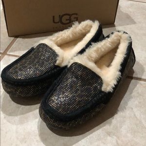 NWT UGG ANSLEY leopard SLIPPERS